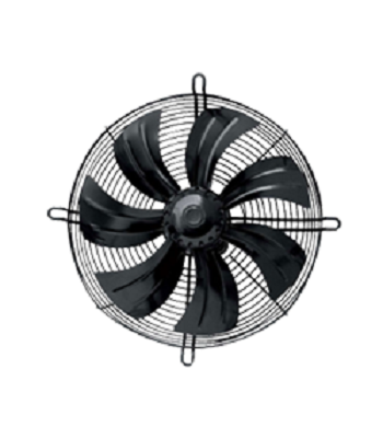 Iran2africa-Damandeh-PLATE MOUNTED FLOW FANS ILKA MODEL - METALLIC PROPELLER - WITHOUT FRAME