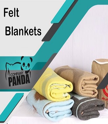 Iran2africa-Panda Blanket-Felt Blanket 01