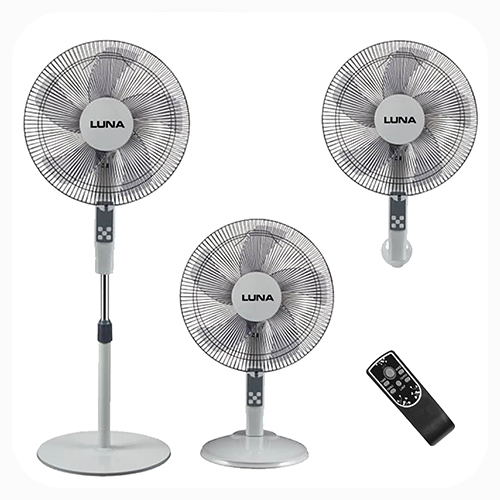 209 Luna 3 in 1 Fan grey