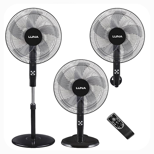 211 Luna 3 in 1 Fan black